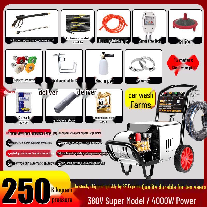 Black Cat Duke 4.0Kw Professional Cleaning Machine CN plug (adapter included)