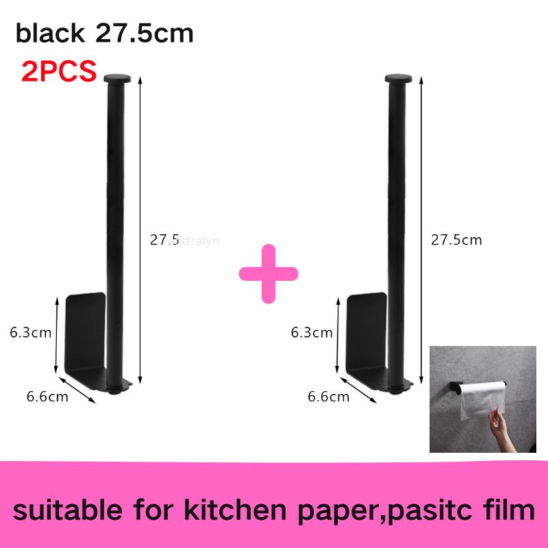 1-3pcs Kitchen Toilet Paper Holder Tissue Holder Hanging Bathroom Toilet Paper Holders Roll Paper Holder Towel Rack Storage Rack