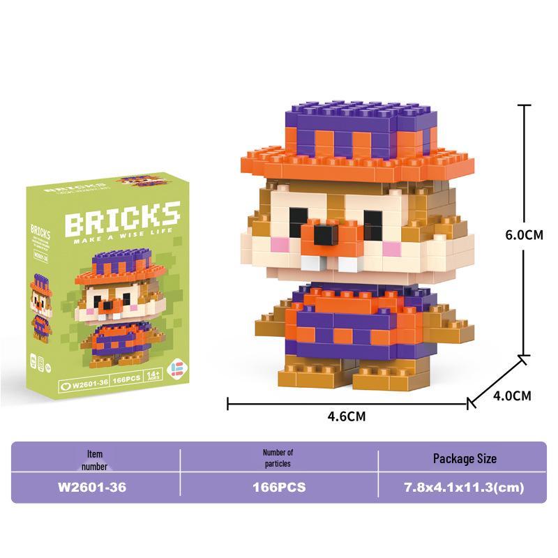 Santa Claus Micro Bricks Educational Toy - Compatible with LEGO, Building Blocks for Kids
