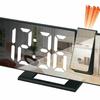 Large-screen stylish alarm clock simple multi-function mirror clock LED projection alarm clock digital clock 3618LP