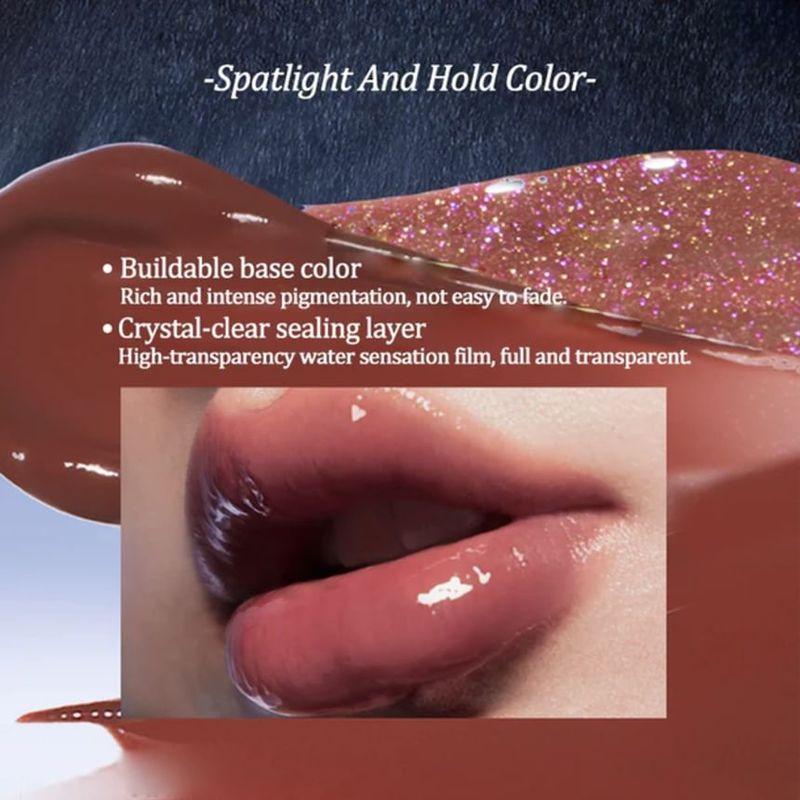 Uhue - On Stage Series 6D Diamond Mirror Lip Glaze - U07-U09