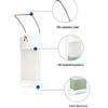 TLXT 1000ml Manual Elbow Press Soap & Sanitizer Dispenser