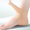 1 Pair Mesh Heel Socks Solid Color Anti-wear Anti-dry Crack Half Short Socks Heel Cover Pads Foot Care Heel Protector for Women