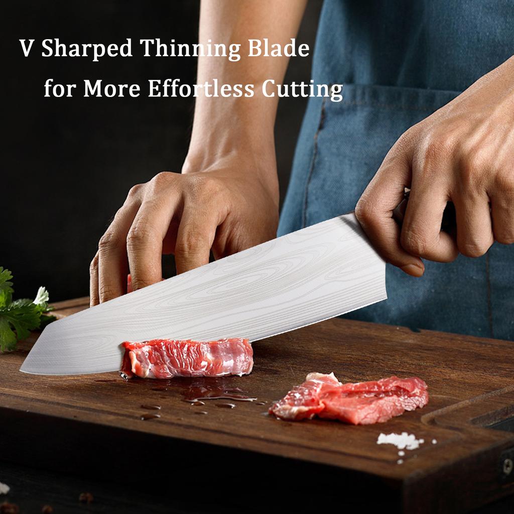 Nóż szefa kuchni Nóż kuchenny ze stali nierdzewnej Japoński tasak Noże do krojenia mięsa i ryb Nóż rzeźniczy Narzędzia kuchenne