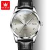 OLEVS 5892   Designer   Men Watch Leather Strap  Luxury  Classic Waterproof  Man Quartz Watch
