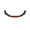 Artudatech 4PCS Universal Car Front Bumper Lip Body Kit Splitter Spoiler Diffuser Protector Car Accessories