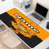 Custom Name Personalized Garfield Pattern Mousepad, Laptop PC Desk Mat, Decorative Desk Mat for Home Keyboard Pad Gift
