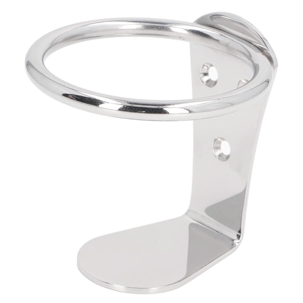 Single Holder Ring Drink Holder Stainless Steel Boat Cup Holder Wall Mount Holder Yacht Use