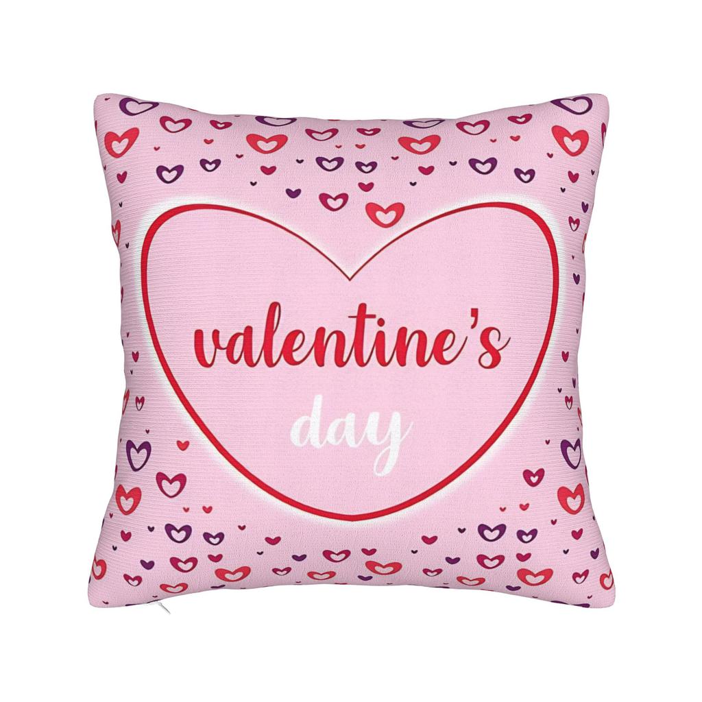 Pillow Case Valentines Day Skeleton Hand Heart Soft Pillow Cover For Wedding Party Home Decor Funny Pillowcases