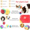 Glow Dog Ball Squeaky Dog Toy Ball, Dog Rubber Ball Toys for Small and Medium Dogs, Durable Dog Fetch Toys Puppy Chew Toys