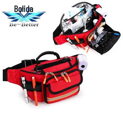 CDC Medical Emergency Waist Bag - Portable First Aid and Medicine Storage Crossbody Bag