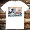 Hokusai Velká vlna u Kanagawy Japonské umění Tričko 6042