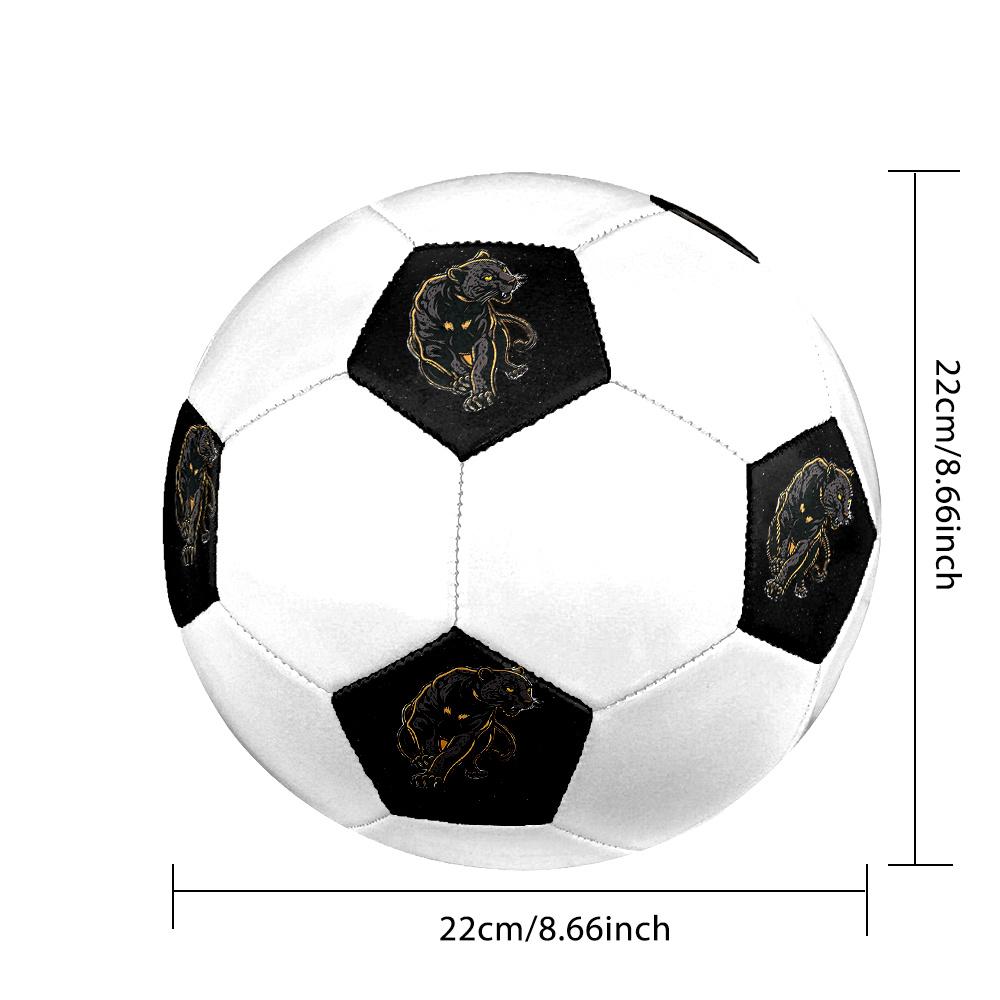 1PC Black Panther Night Stance Soccer Ball Size 5 Football Machine Sewn Indoor/Outdoor Universal Football S98