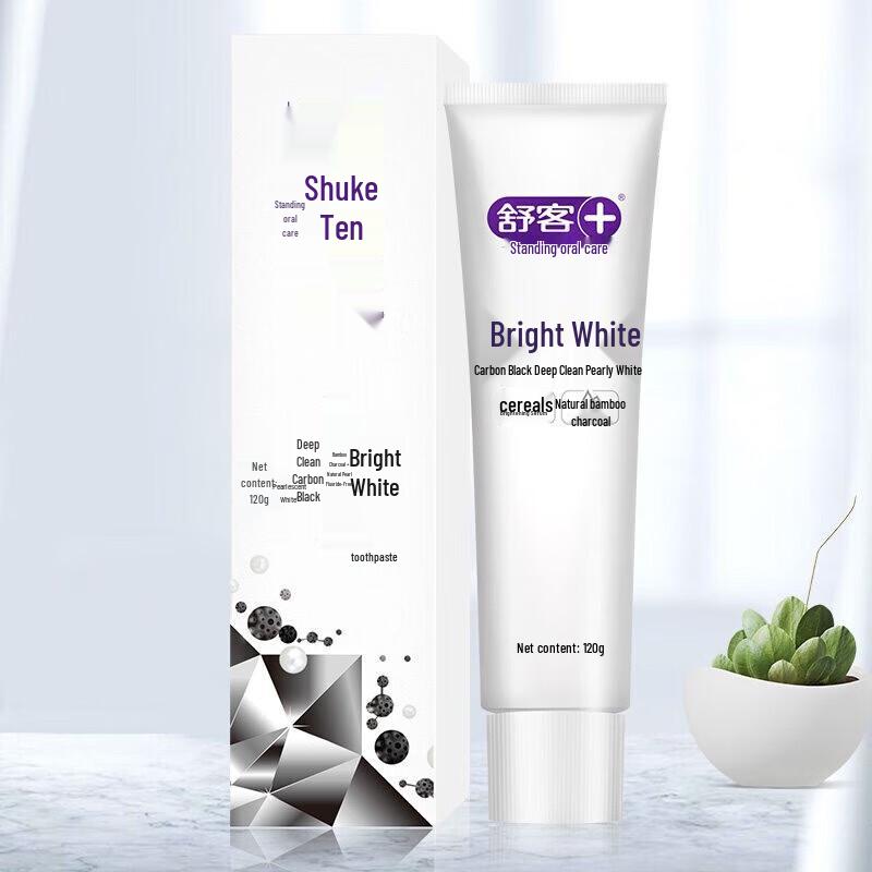Shuke Brightening Toothpaste with Bamboo Charcoal & Pearl