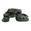 Lightweight Fish Tank Cave Turtle Basking Platform Artificial Rock Dock Baby Tortoise Climbing Ramp for Terrarium for Shrimp