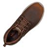 Sneakersy męskie brązowe Skechers Delson Antigo skórzane wodoodporne (65693-CDB)