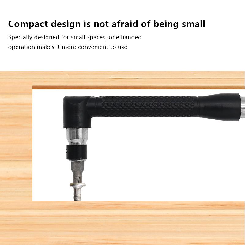 

Г-образная 1/4 шестигранная бита для отвертки 90 градусов двойная головка рукоятка черная 6,35 гаечный ключ 10 шт. набор инструментов с битами для отвертки с желтой лентой