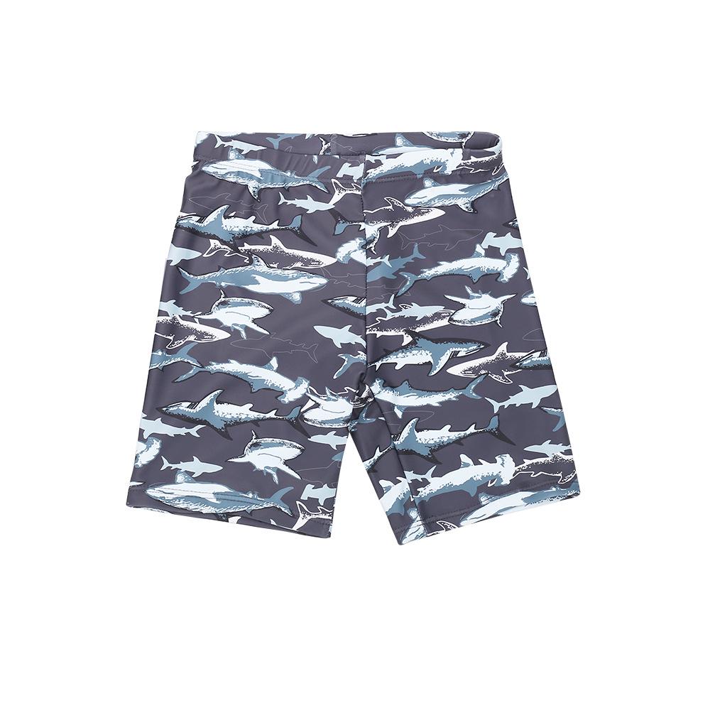 Sun-Protective Camouflage Split Swimsuit for Boys - Middle & Big Kids