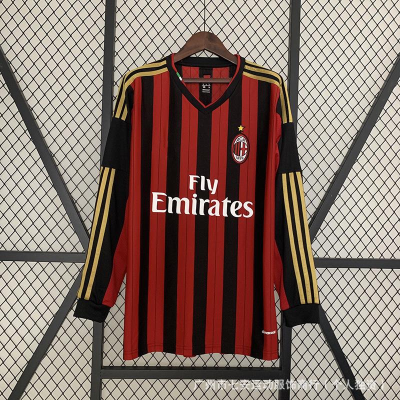 Football Jersey Classic Retro Long-sleeved England Portugal Inter Milan France Jersey Wholesale Support One Piece of Hair