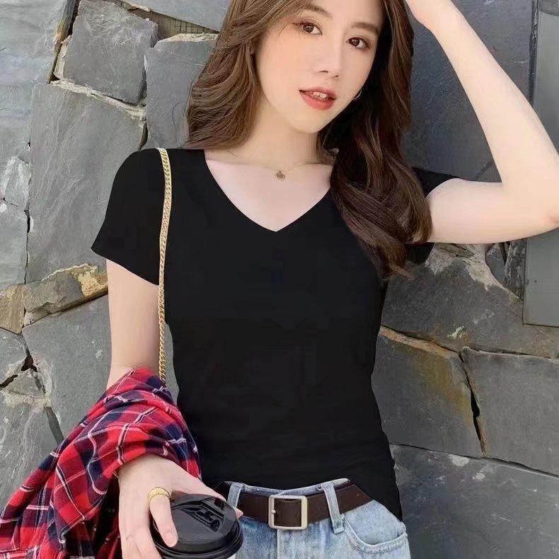 Dámské černé tričko s dlouhým rukávem podšité fleecem - Hřejivý zeštíhlující top plus size na podzim/zimu