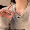 Pearl collarbone chain Women's versatile temperament Fashion niche necklace Neck chain Accessories