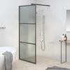VidaXL Shower Wall Bathtub Partition Bathroom Accessory Shower Partition Interior 80x195 Cm ESG Glass 151889