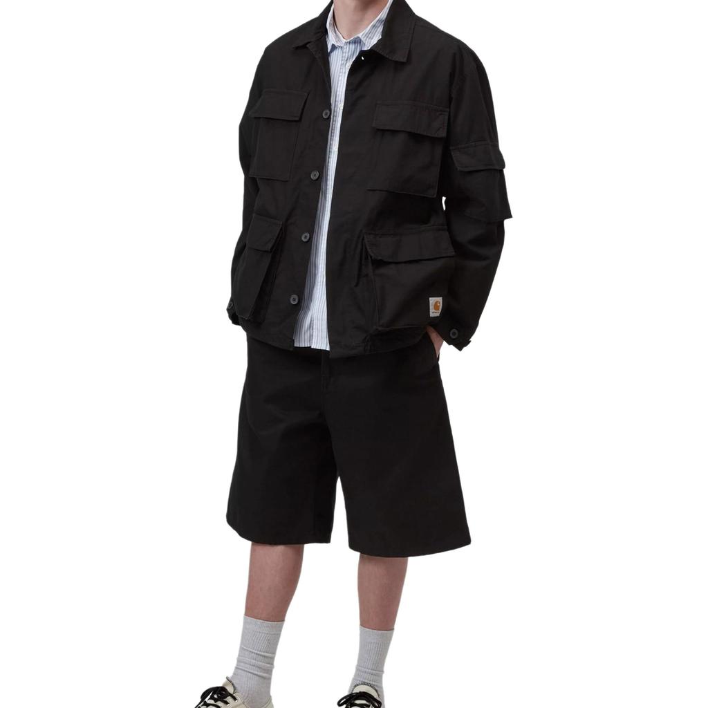 Carhartt WIP SS26 Mandelson Jacket With Flap Pocket And Button Closure Long Sleeve Jacket Unisex Jacket I036803-89-GD