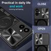 Slide Lens Armor Funda for Samsung Galaxy F06 5G Case for Samsung Galaxy M06 5G A06 4G A05 Case Magnetic Ring Stand Holder Cover