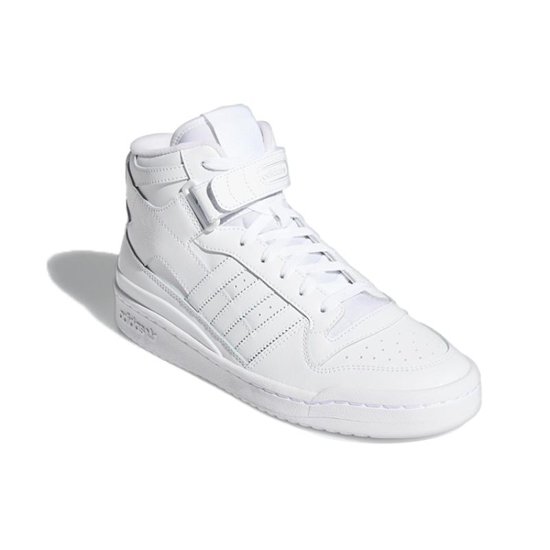 Adidas Forum Mid 'Triple White' Sneakers FY4975