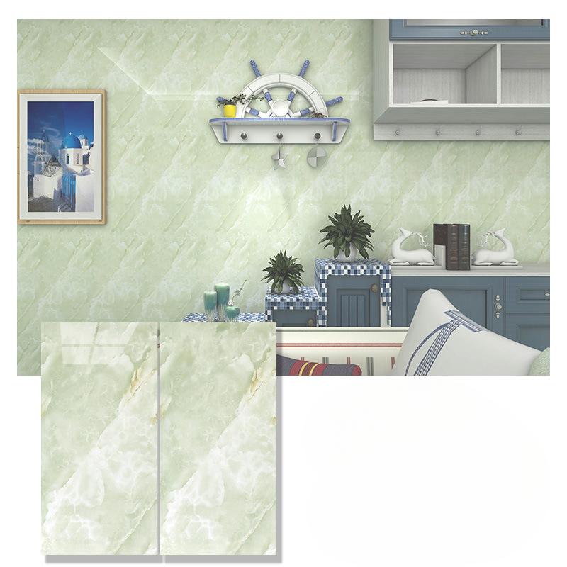 Marmură Bucătărie Film rezistent la ulei Sobă impermeabilă rezistentă la umiditate Tapet autoadeziv Blat Renovare dulap autocolant gresie