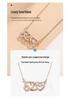 Beixi S925 Sterling Silver Pulsating Heart Rhinestone Necklace for Women