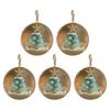 Sea Glass Nativity Christmas Ornament Beach-Inspired Hanging Ornament Nativity Christmas Tree Decoration for Xmas Tree Coastal Home Decor