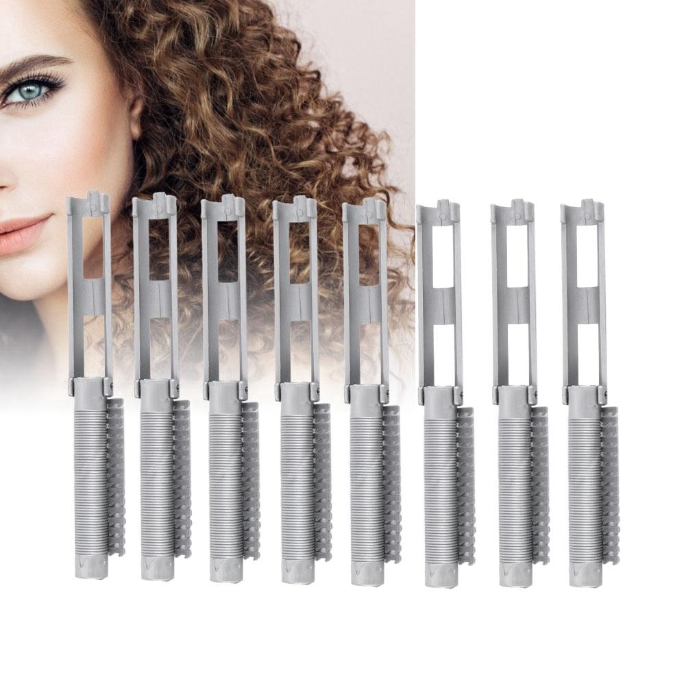 25pcs Hair Perm Rods Rollers Clips Curler Clamp Hair Styling Tool for Hair Salon