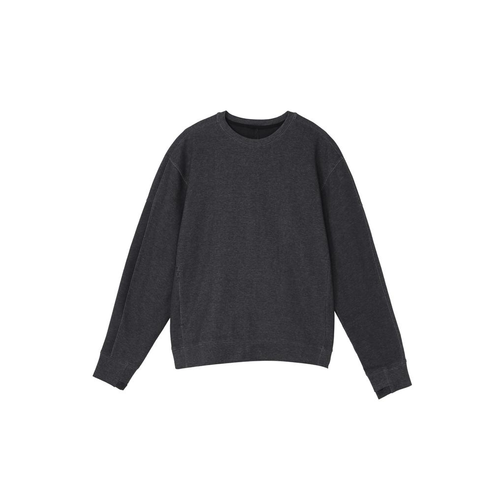 Nike Yoga Casual Pullover Sweatshirt Men Tops Black CU6246-010