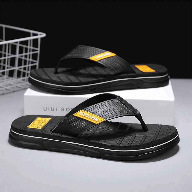 Fashion Men Slippers Summer Flip Flops Brand Fashion Outdoor Comfortable Casual Slides Shoes Non-slip Beach Sandals Luxury Sandals Slid