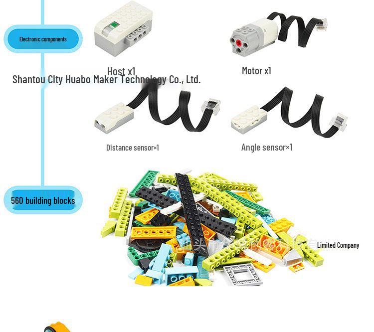 Enhanced Compatible Version for Lego Wedo 2.0: Upgraded Wedo560 & High-End 45300