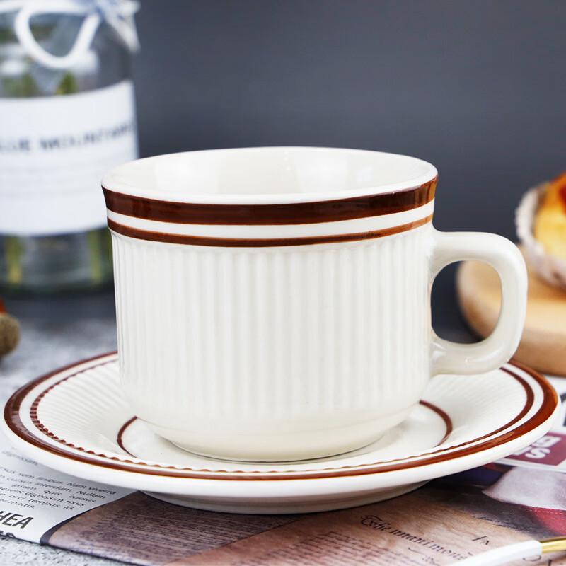 

Abay European Style Coffee Cup & Saucer