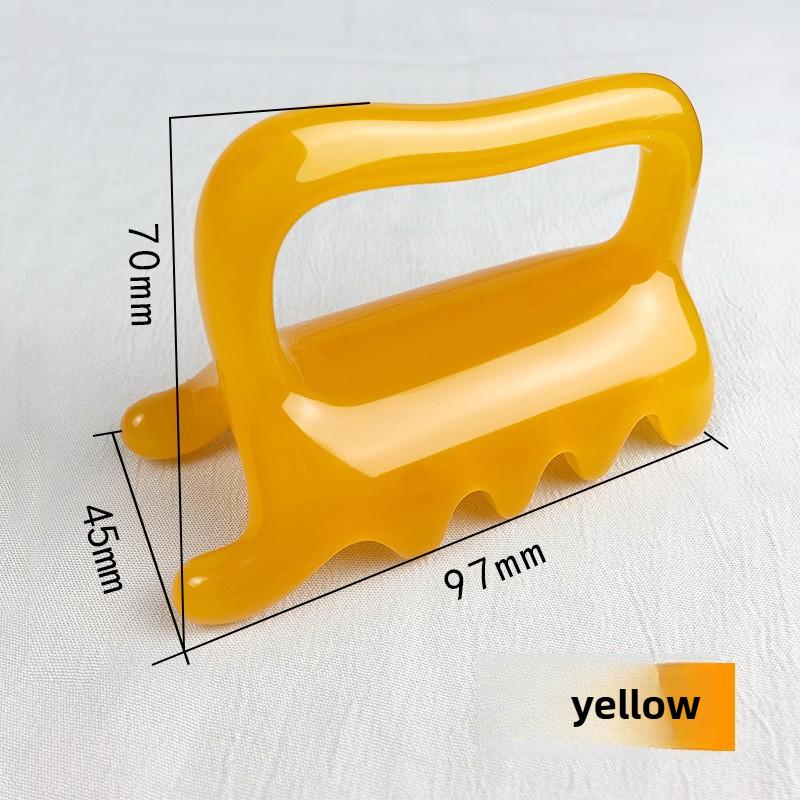 Handheld Face and Body Massager, Neck Shoulder Back Resin Massager, Guasha Tool, Relief Relax Body Massager - Mother's Day Gift