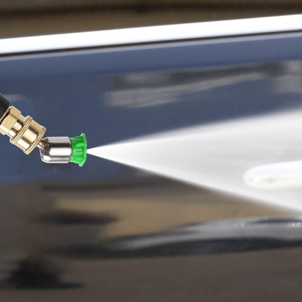 Rotating High Pressure Washer Tips Stainless Steel Rotary Spray Jet Tip Washer Adapter  Garden