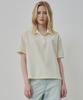 Ollibeudeollibeu Logo Embroidered Collared T-Shirt Oe6Me3110