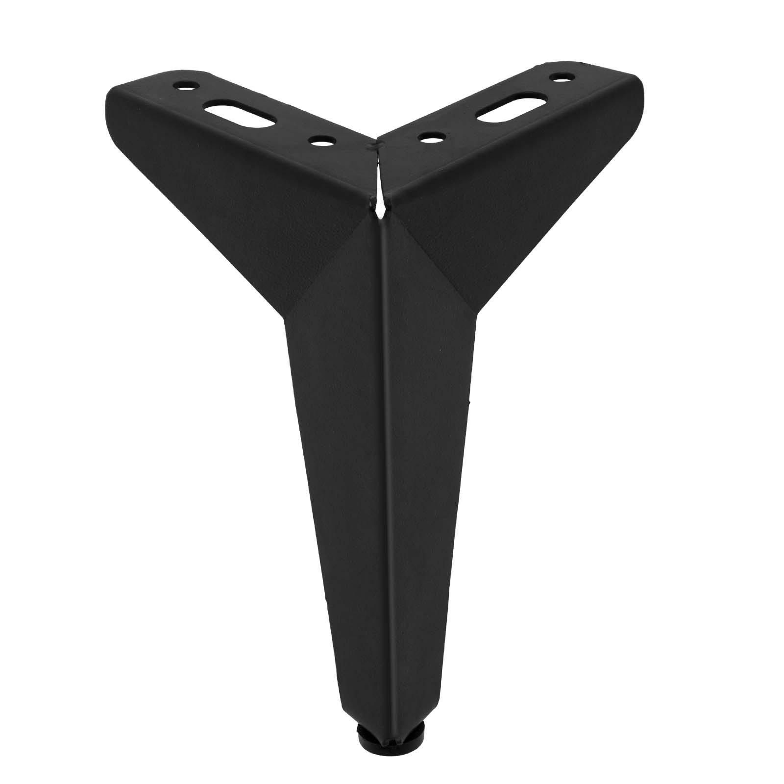 

Rhombus Wrought Iron Three-Legged Support for Furniture: Bedside, TV Stand, Coffee Table, and Sofa.