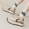 Leather Forrest Gump Shoes Spring and Autumn New Leather German Training Shoes Super Fire Leisure Sports Dad Shoes