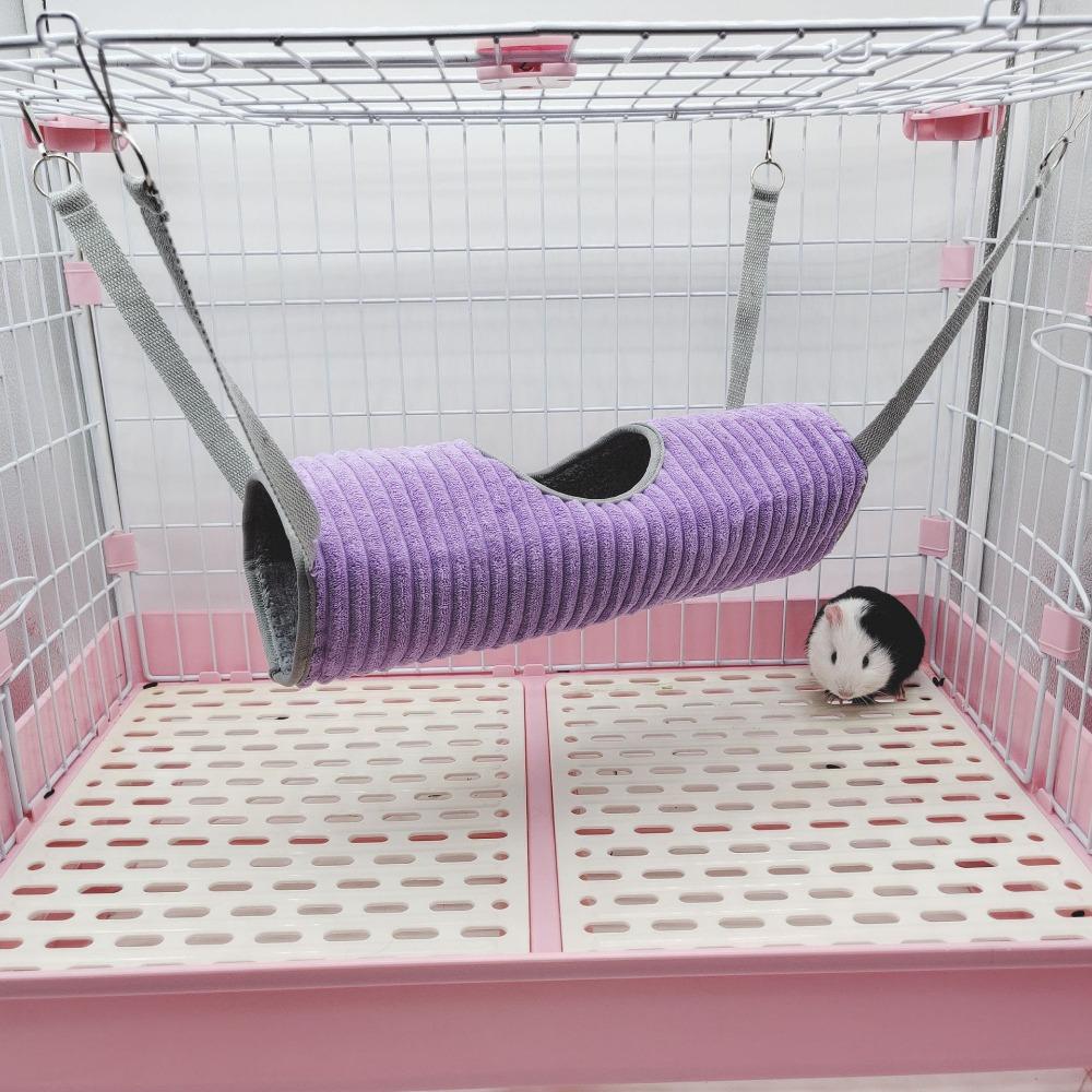 Playing Sleeping Swing Hamster Hammock Rat Swinging Bed Mouse Hanging Cage Hamster Tunnel
