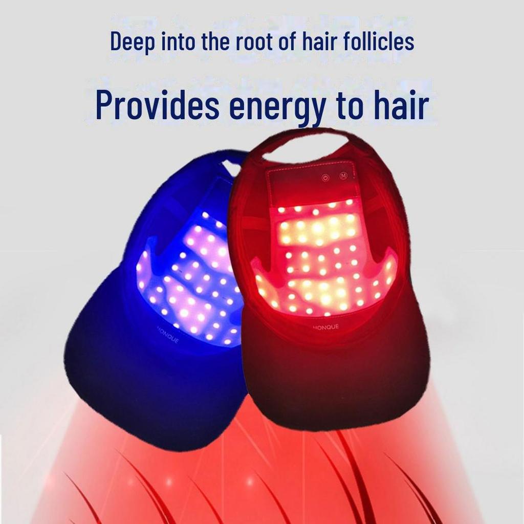 Red and Blue Light Laser Hair Growth Cap for Anti-Hair Loss and Follicle Care