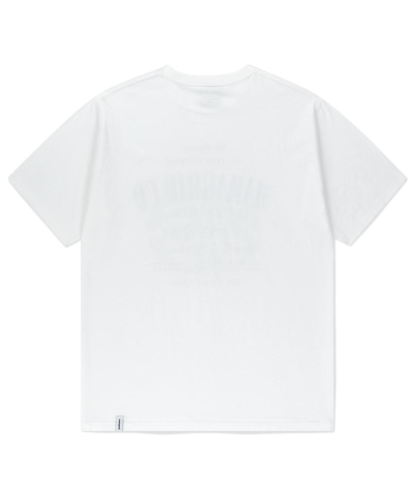 MAHAGRID Archive Logo Tee White(Mg2Fmmt513A)