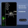Monster Hunter Wilds Phone Case For Samsung Galaxy S25 S24 S23 S22 S21 S20 Plus Ultra Note20 Soft Black