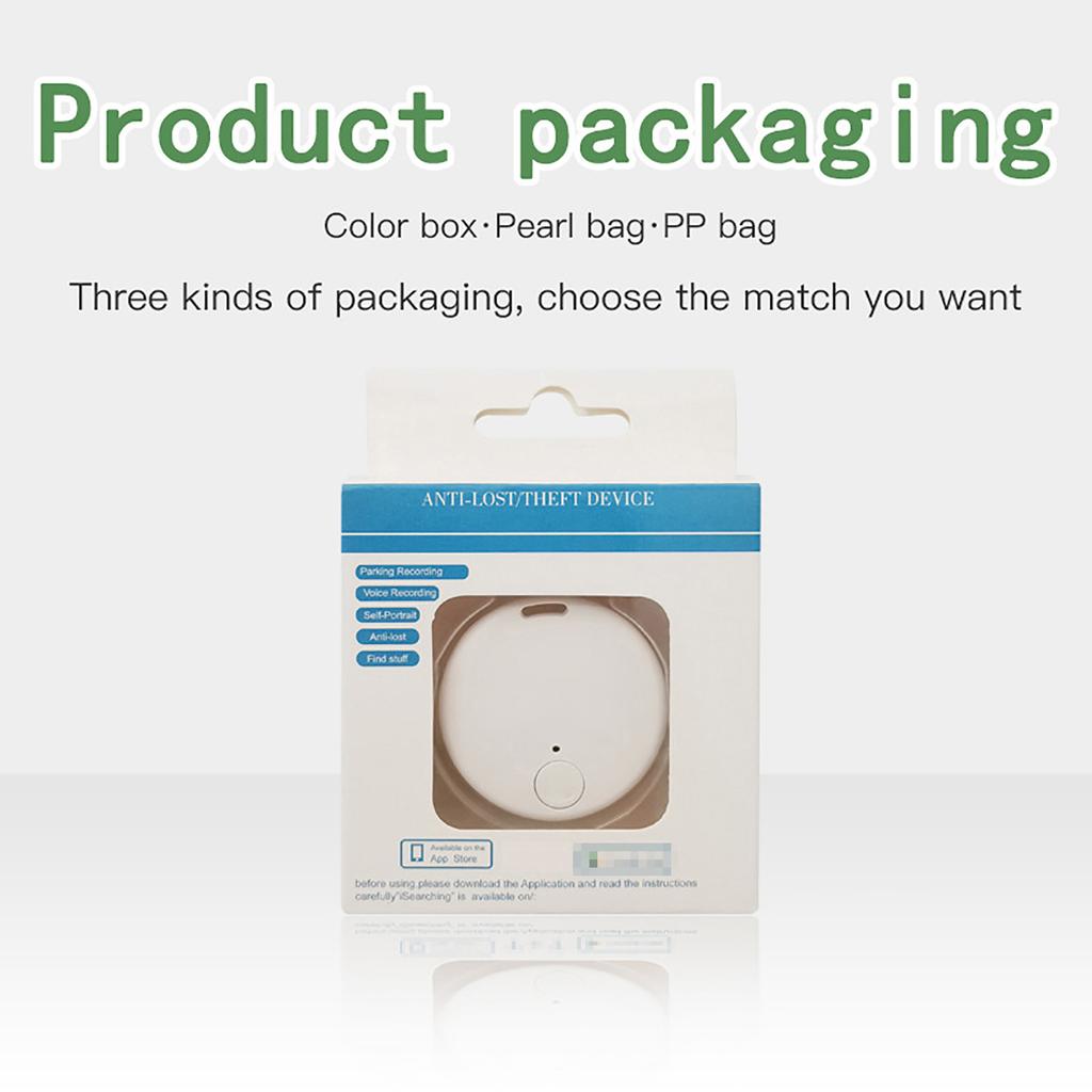 4 Packs BT Tracker for Phone Bags Keys, Find Lost Items with Two Way Search, Auto Alarm, Lightweight Anti Loss Device