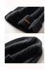 Unisex Thickened Ribbed Knit Cashmere Beanie - Autumn/Winter Style