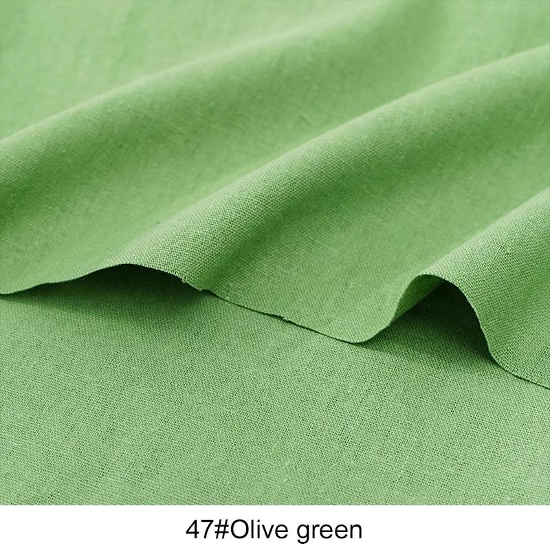 135x50/200cm Soft Faux Cotton Linen Fabric For Decorative Cloth Curtain  Clothing Tablecloth Handmade DIY Sewing Fabric W300022