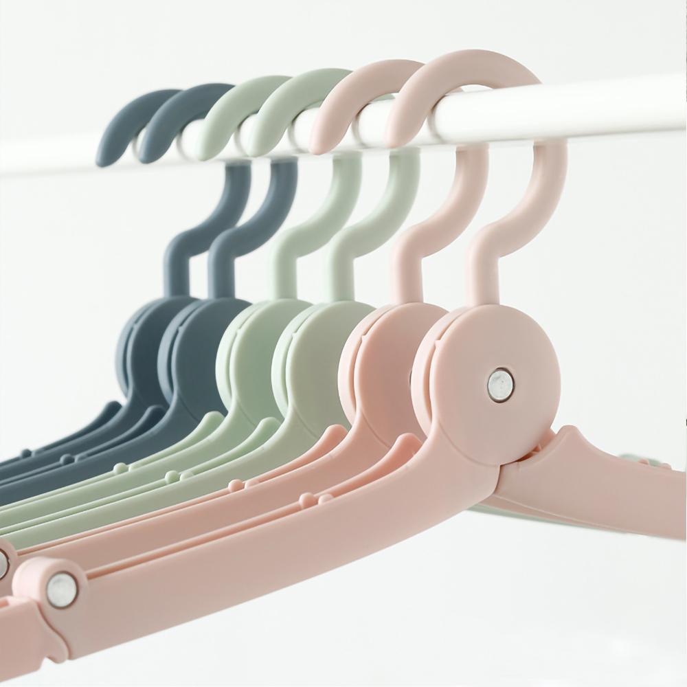1PCS Travel Folding Clothes Rack